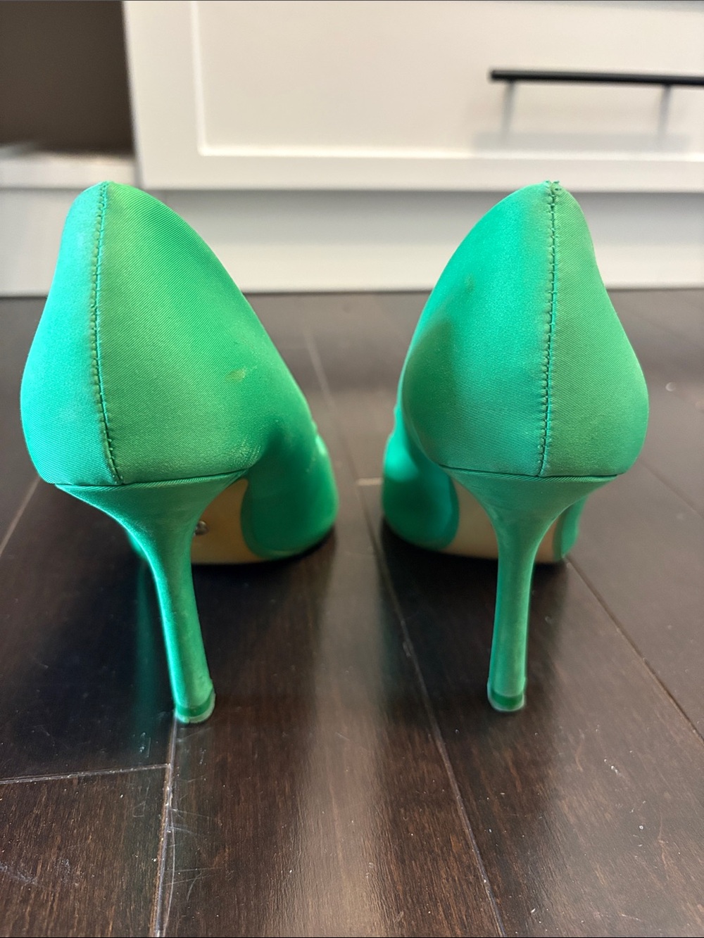 Zara Emerald Pointed-Toe Stiletto Pumps EU39 - Picture 6 of 7